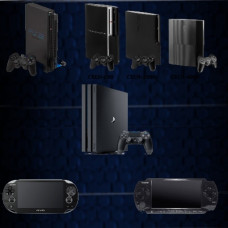 Modare consola PlayStation 2, PlayStation 3, PlayStation 4, PlayStation Portabil, PlayStation Vita